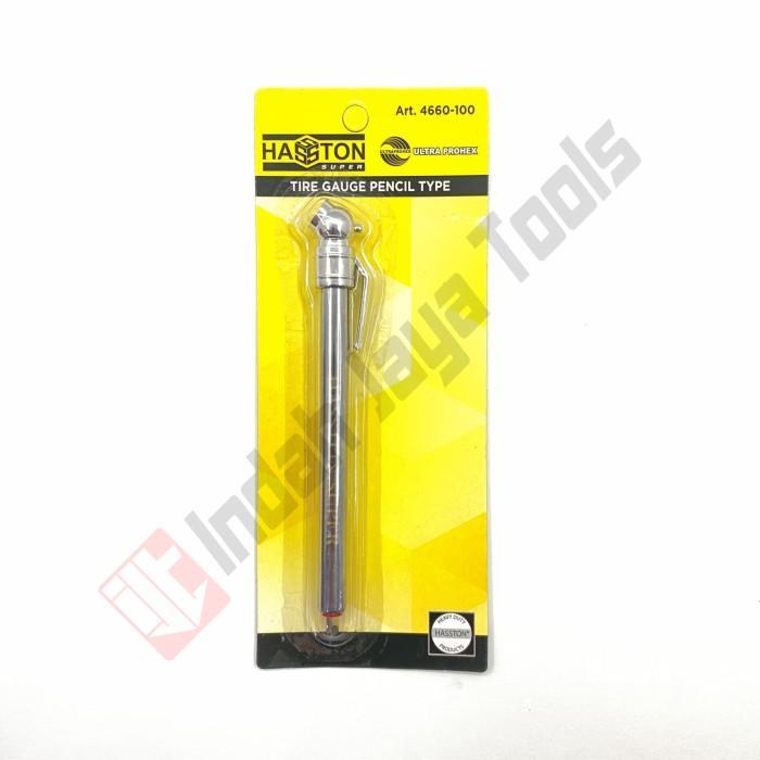Hasston 4660-100 Alat Ukur Tekanan Ban 50 Psi - Tire Pressure Gauge Tbk