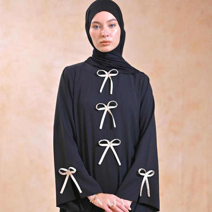 NAIA - VALIDA OUTER - DRESS OUTER ABAYA WANITA