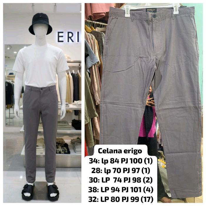 CELANA PRIA ERIGO ORIGINAL