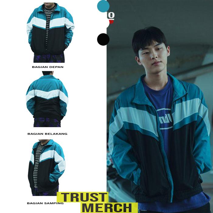 Jaket Weak Hero Ahn Suho Vintage Viral Unisex Outfit