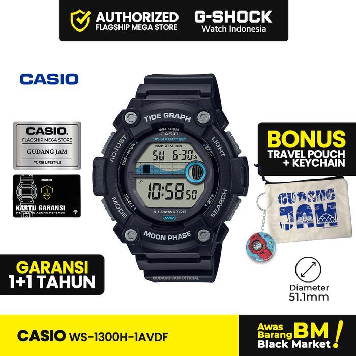 Casio General WS-1300H-1AVDF WS-1300H WS-1300 WS1300H WS 1300H Watches