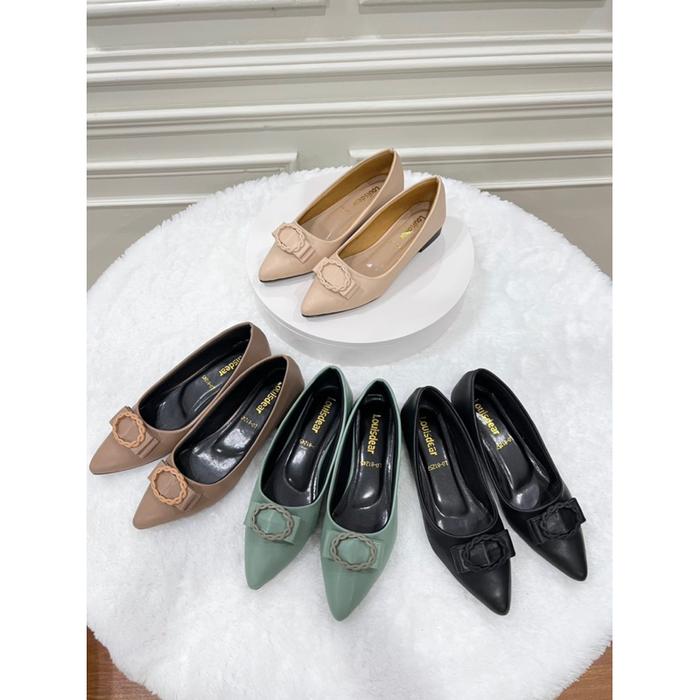Louisdear Sepatu Flat Wanita Flatshoes B77