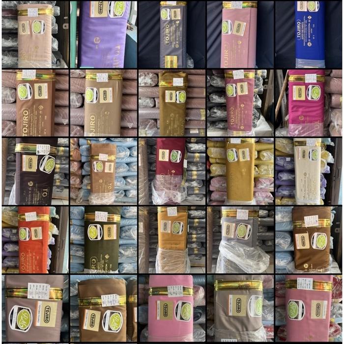 Toyobo RoyalMix (RM) Tojiro Katalog 2 Kain Tebal Jatuh