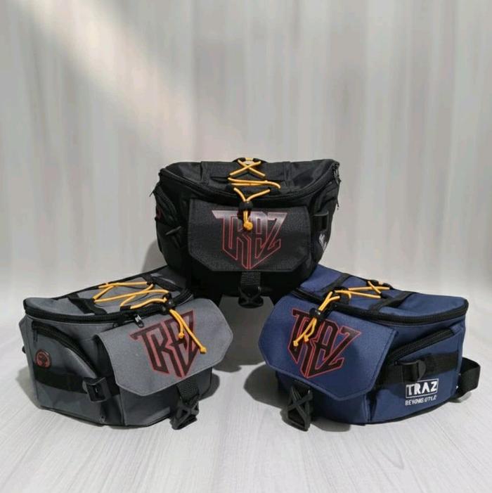 Tas Pria  Body Bag Crossbody BagFanny Pack Ridding Diskon 15% Off Pinggang waistbag casual wesbek ke
