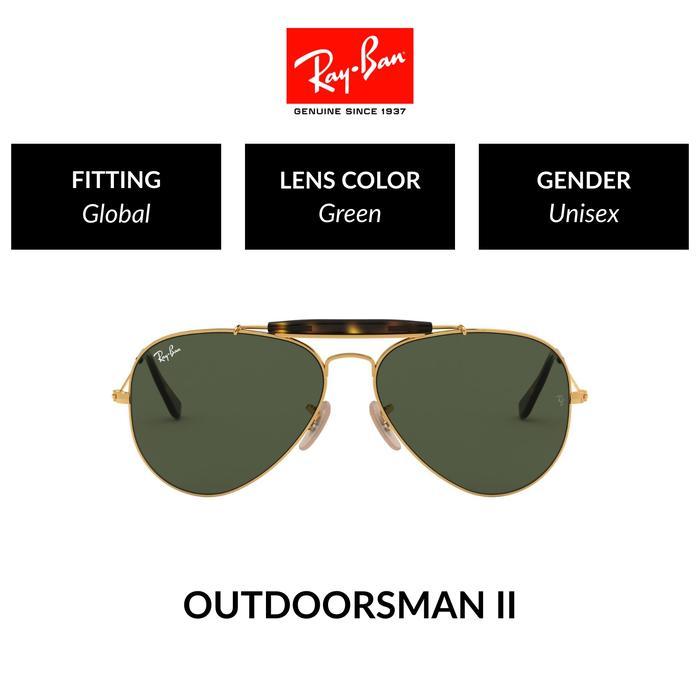 RAY-BAN OUTDOORSMAN II | RB3029 181 | Global Fitting | Kacamata Hitam