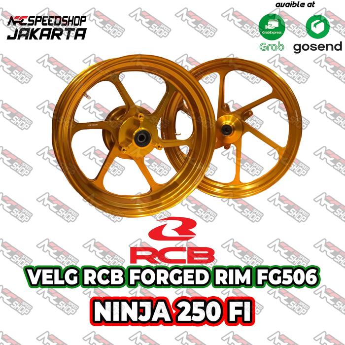 Velg RCB Forged Rim FG506 Ninja 250 FI / Z250 - Gold