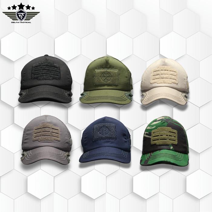 PROMO!!! Topi Velcro Tactical | Topi | Topi velcro | Topi Army | Topi Ripstop | Topi Velcro Laser