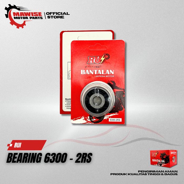 BEARING 6300-2RS RUI - BALL BEARING LAHER LAKER 6300 2RS