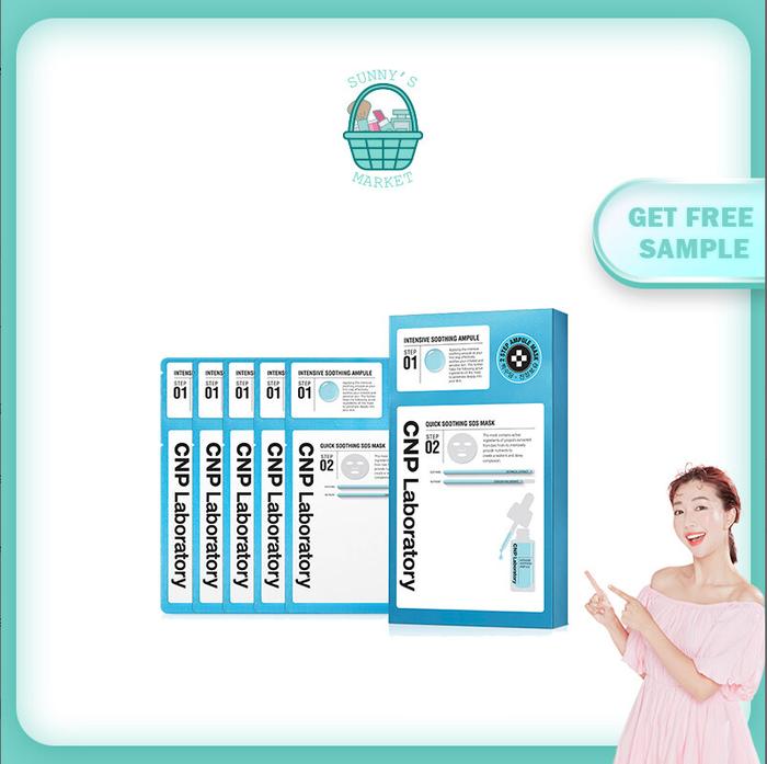 Sunny 'S Market CNP Masker 5ea, Masker Pasar Cepat Menenangkan Sos 2