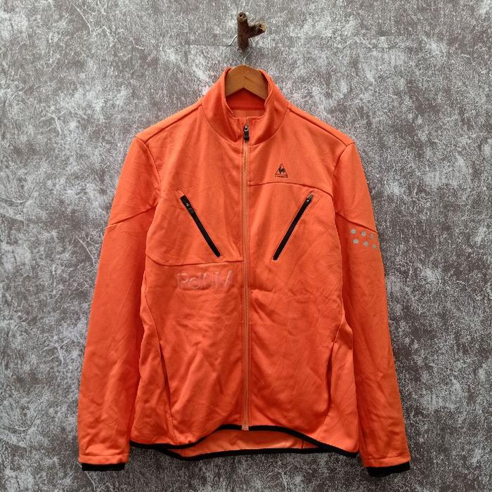 Le Coq Sportif Tracktop Jacket running sepeda