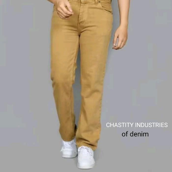 CHASTITY Celana Jeans Pria Panjang Kualitas Terbaik Desain Standar Size 27-38 Panjang 98-100 CM Cela