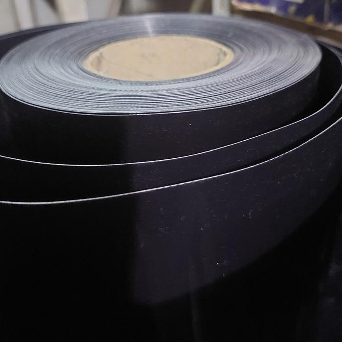 (EM) Fiber Pagar Hitam Polos Tebal Per Meter