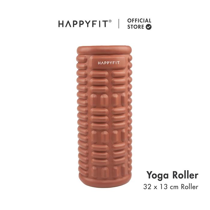 HAPPYFIT Yoga Roller - Foam Roller Massage