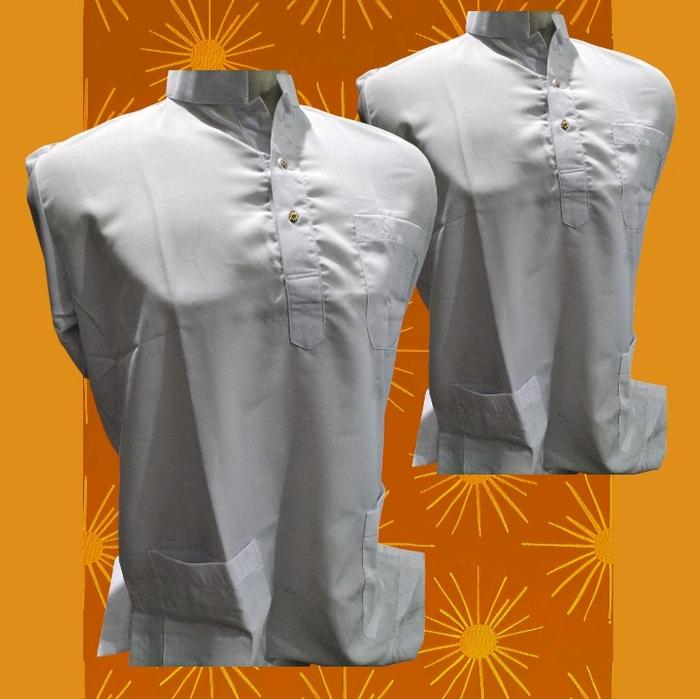 AN NAQI, Baju koko dengan model yg sdh menjadi tradisi jamaah haul Akbar, cocok buat jamaah2 yg ruti