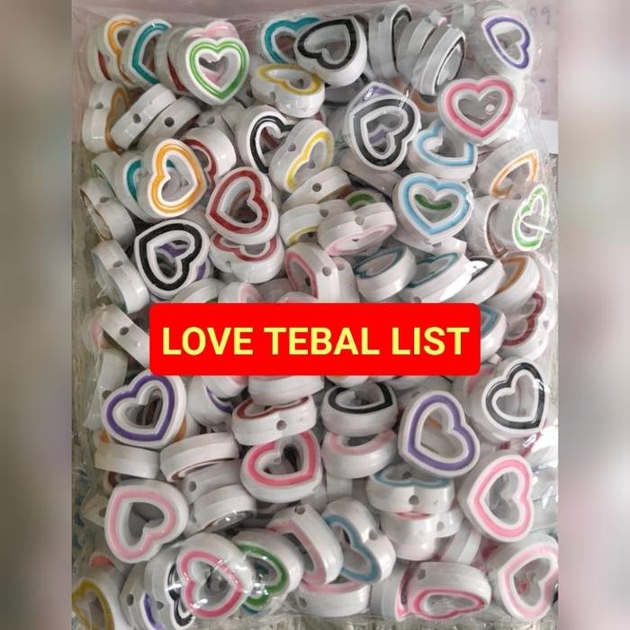 MANIK LOVE BESAR WARNA SUSU 1 PON