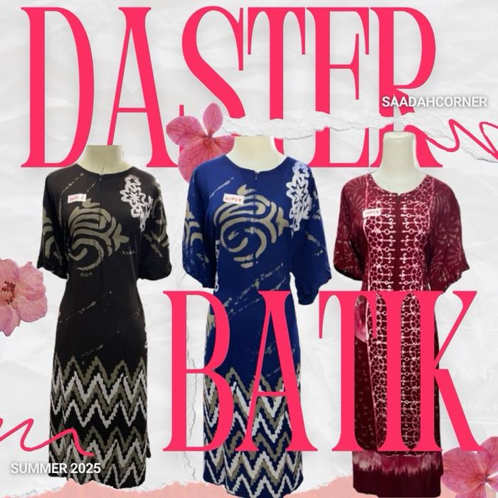 Daster batik jumbo bahan tebal