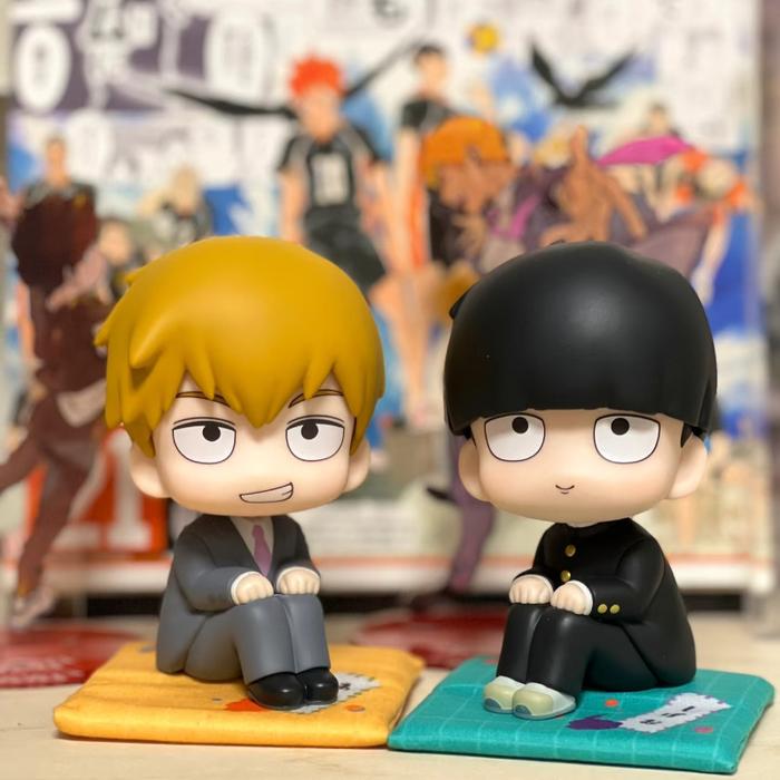 Anime Mob Psycho 100 Figurine LK Reigen Arataka Nendoroid Kageyama Shigeo Action Figures Q Version L