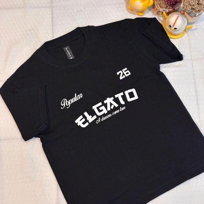 Atasan Kaos Anak Elgato Bahan Katun Premium