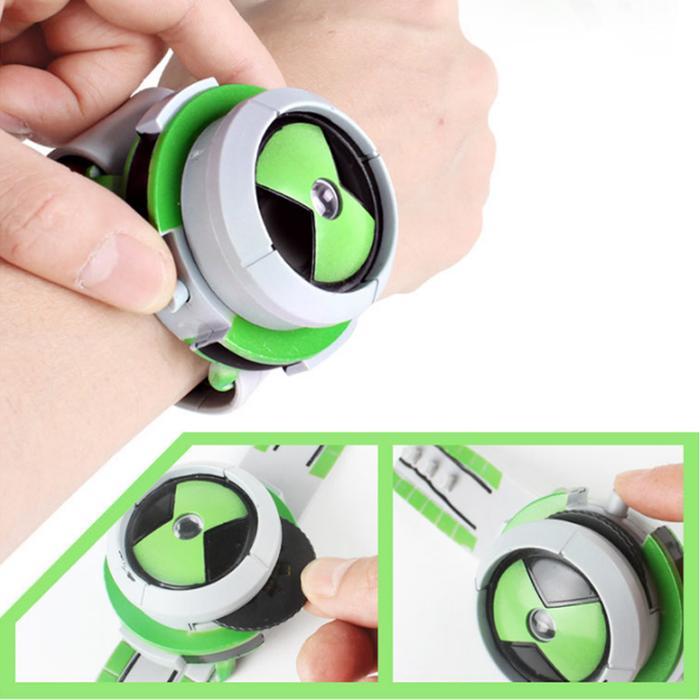 Mainan Anak Jam Benten Omniverse Ten Omnitrix Alien Force Proyektor Hq Qulo