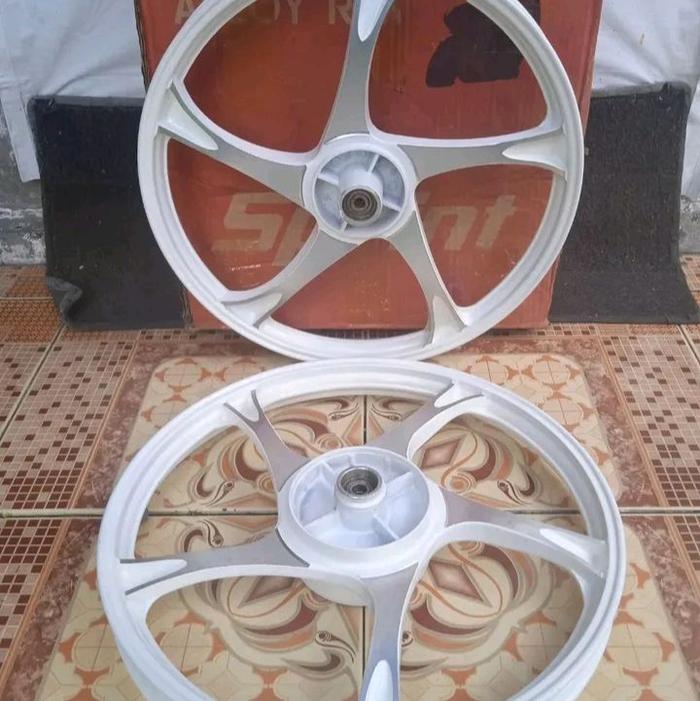 Velg original Sprint Alloy satria 2Tak shogun smash uk 140 140 ring 17