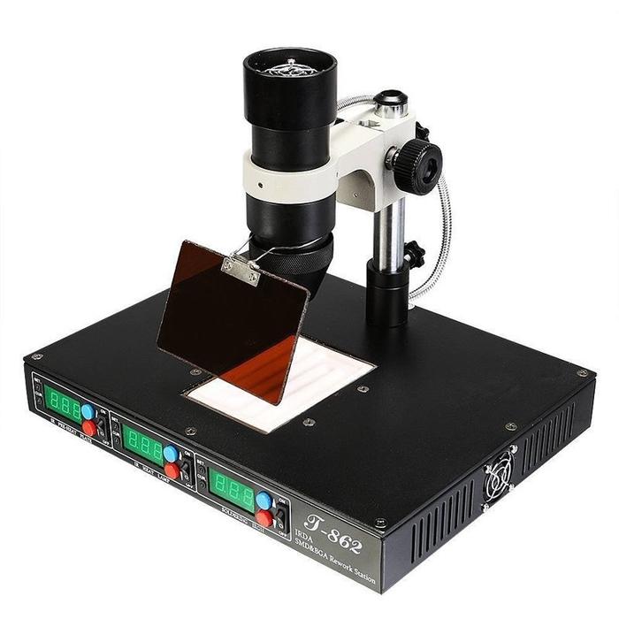 PUHUI T-862 Infrared SMD Soldering Rework Station Soldering Welder