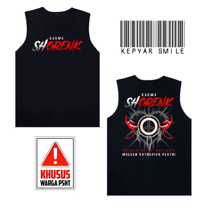 Singlet PSHT Karma SHORENK Free Stiker