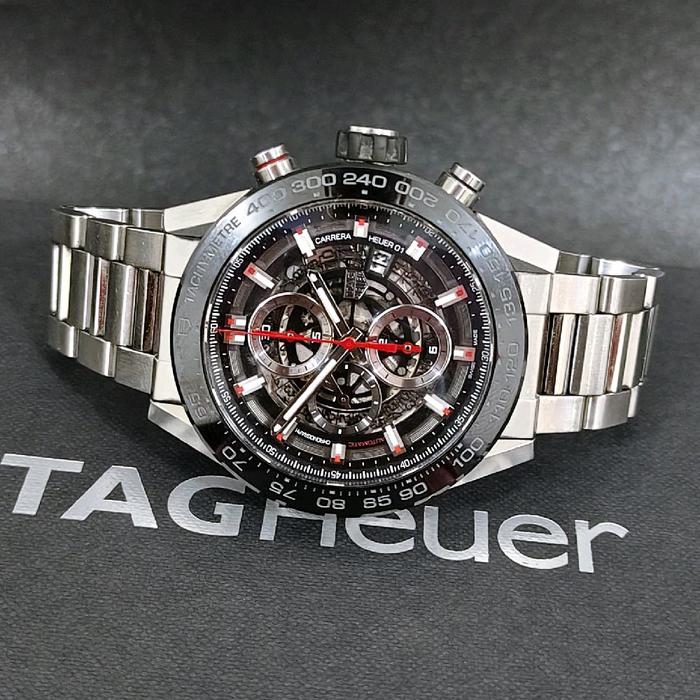 TAG Heuer Carrera HEUER 01 Chronograph Skeleton CAR201V