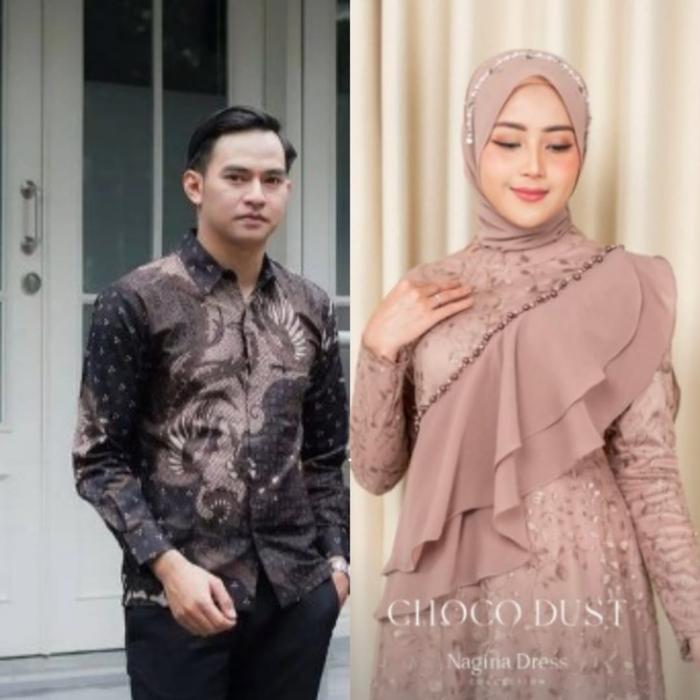 Couple Gamis Look 10 Look In 1 Nagina Dress Baju Pasangan Muslim Pria Wanita Kondangan Standar Jumbo