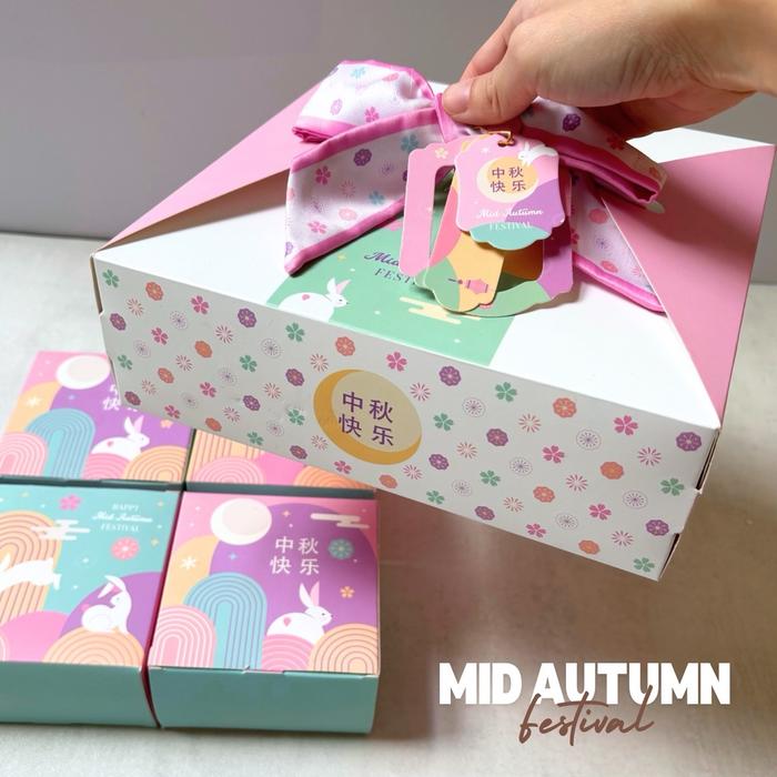 5 Set Box Jinjing Twilly Mooncake 75 100 125 150 Gr