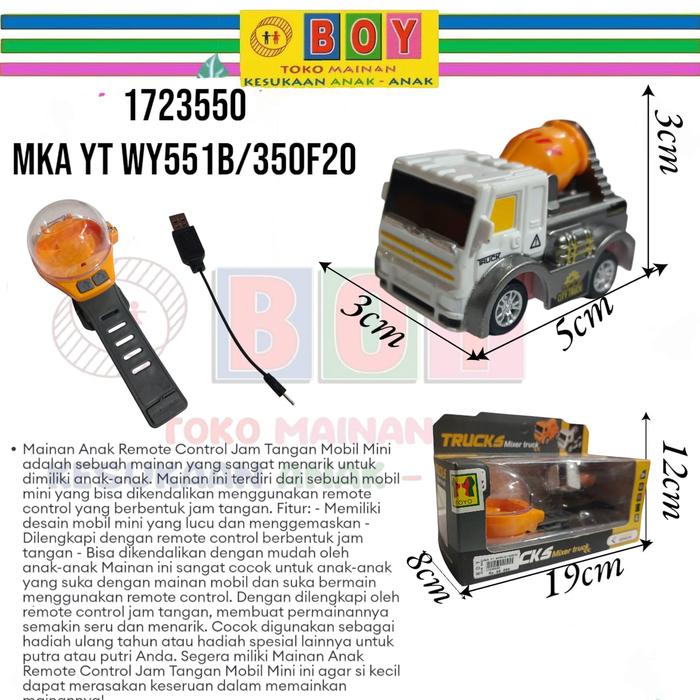TokoBoyMainan MKA YT WY551B /350F20