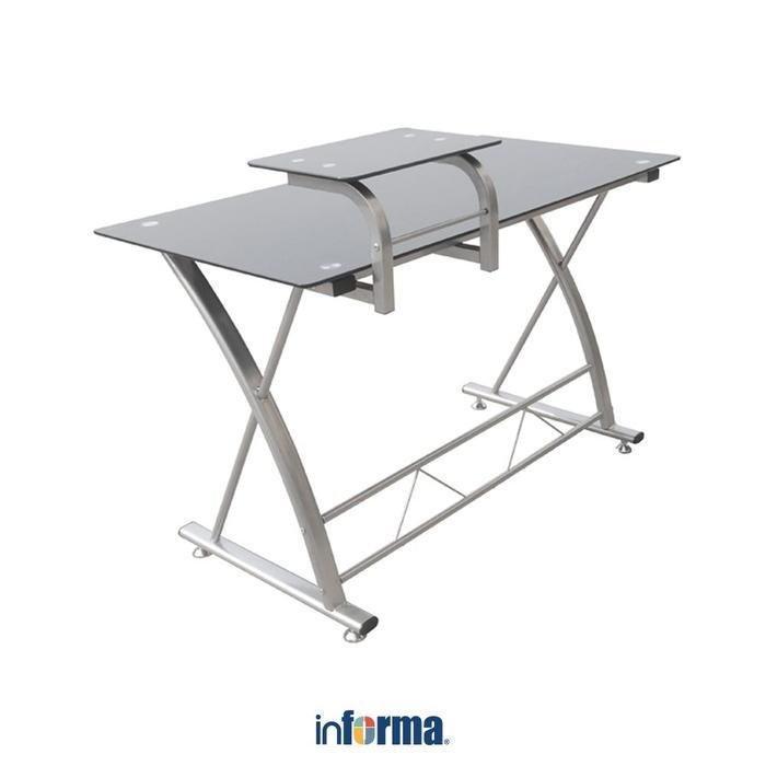 Informa Hazel Meja Kantor - Hitam