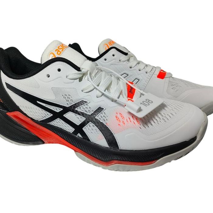 Sepatu Voli SKY ELITE FF 2 White Red Sepatu Untuk Performa Maksimal di Lapangan Indoor