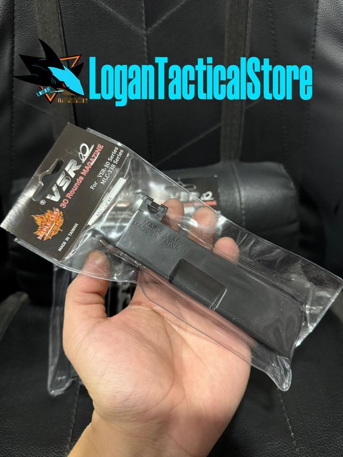 STOK TERBATAS !!!! MAG MAPLE LEAF VSR10 MAG 30RDS BLACK TERJANGKAU
