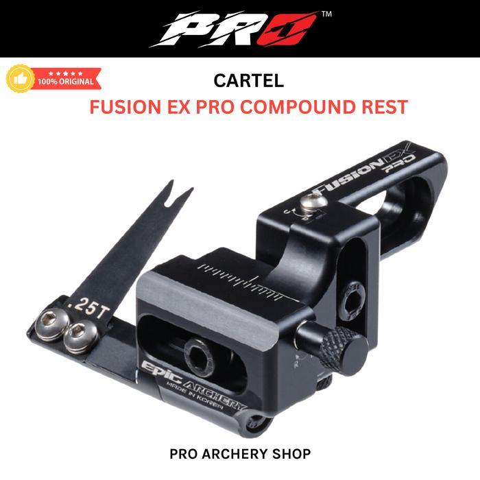 COMPOUND ARROW REST | EPIC / CARTEL FUSION EX PRO COMPOUND REST | KOREA | REST ANAK PANAH BUSUR COMP