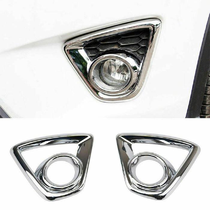Bumper Fog light Chrome Garnish For Mazda Cx-5 Cx5 2013 2014 Car Rear