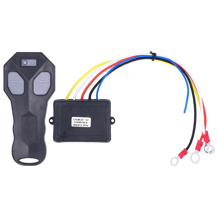 Winch Remote Control Kit ABS Electric Metal Winch Controller for ATV