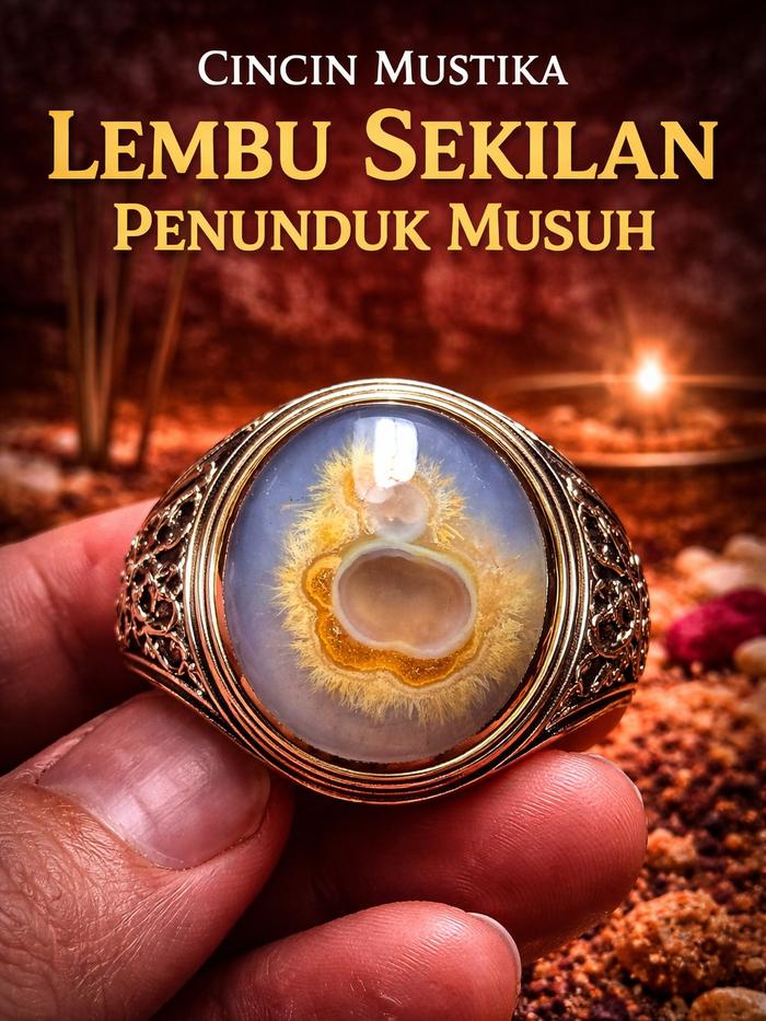 CINCIN MUSTIKA LEMBU SEKILAN PENUNDUK MUSUH