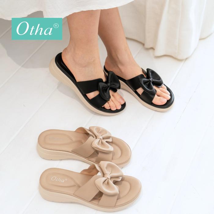Otha H1171 OWK - Sandal  Wedges Wanita Tinggi HAK  -+ 3CM
