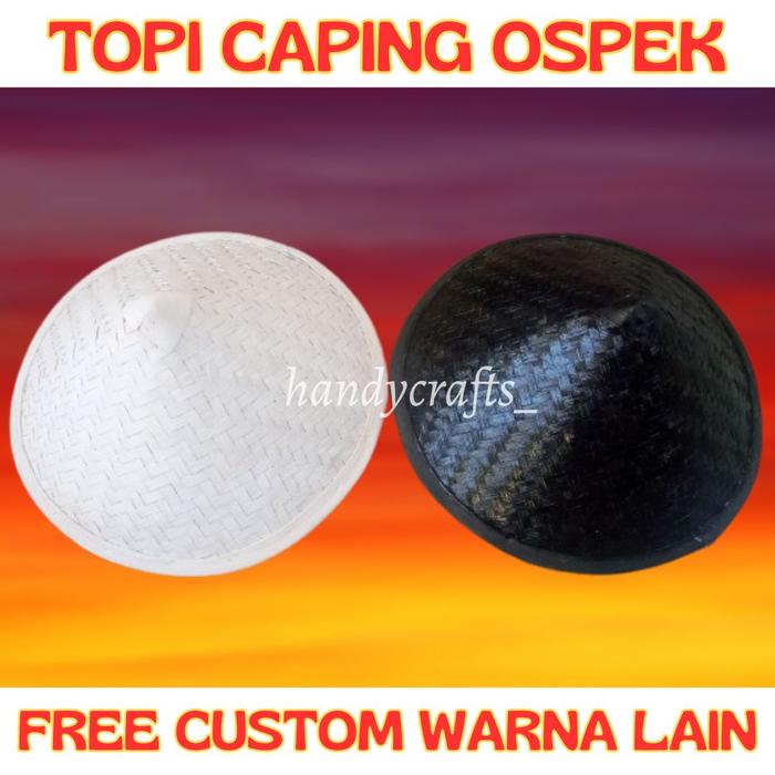 READY Topi caping ospek mahasiswa warna / topi petani warna warni UNS, UGM, UMY