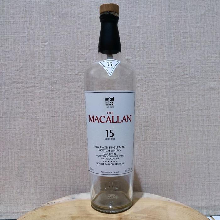 Koleksi botol bekas MACALLAN 15 no dus, 700ml