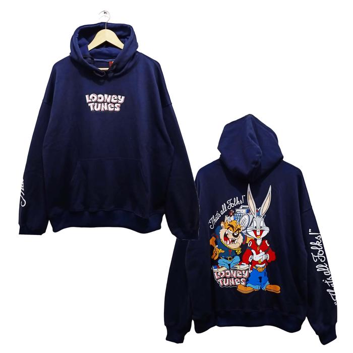 HOODIE CARTOON / LOONEY / TAZMANIA & BUGS