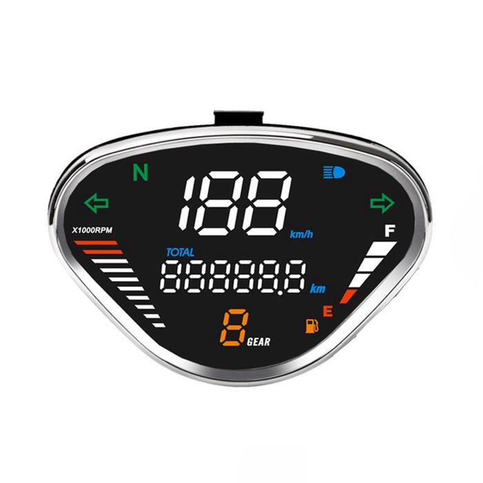Speedometer Motor untuk HONDA DAX70 CT50 Jialing70 Meter Digital Lcd