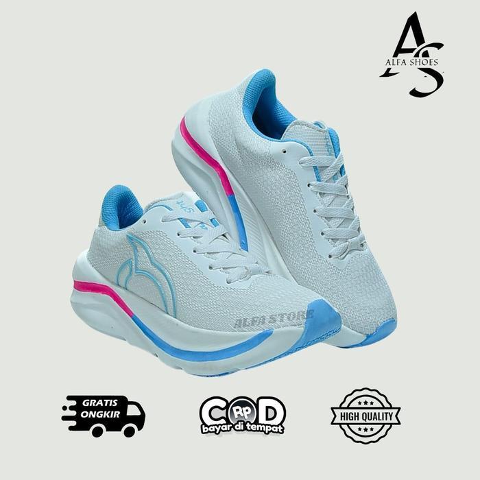SEPATU RUNNING ORTUSEIGHT HYPERBLAST 2.0 WANITA SEPATU OLAHRAGA - PUTIH TOSCA, 37