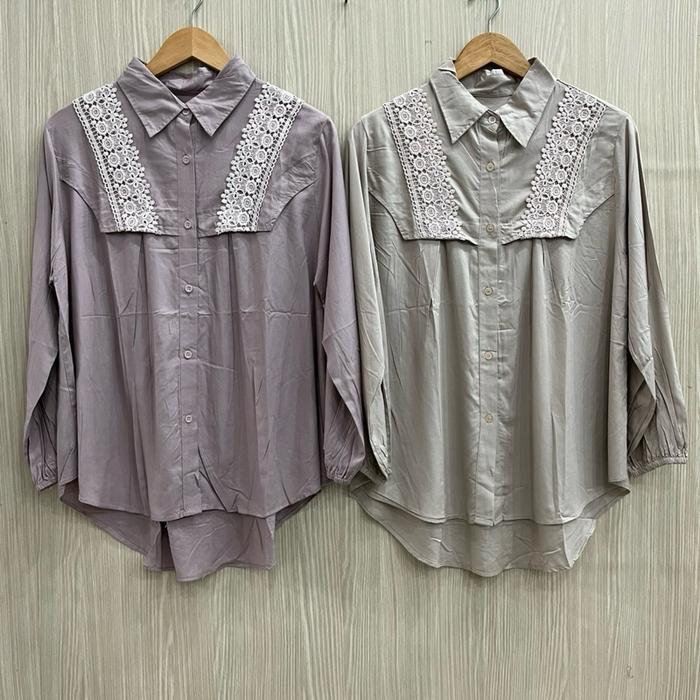 Blouse mascot Atasan Wanita renda