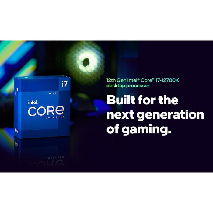 Prosesor CPU Intel Core I7-12700K I7 12700K 3.6 GHz Dua Belas Inti