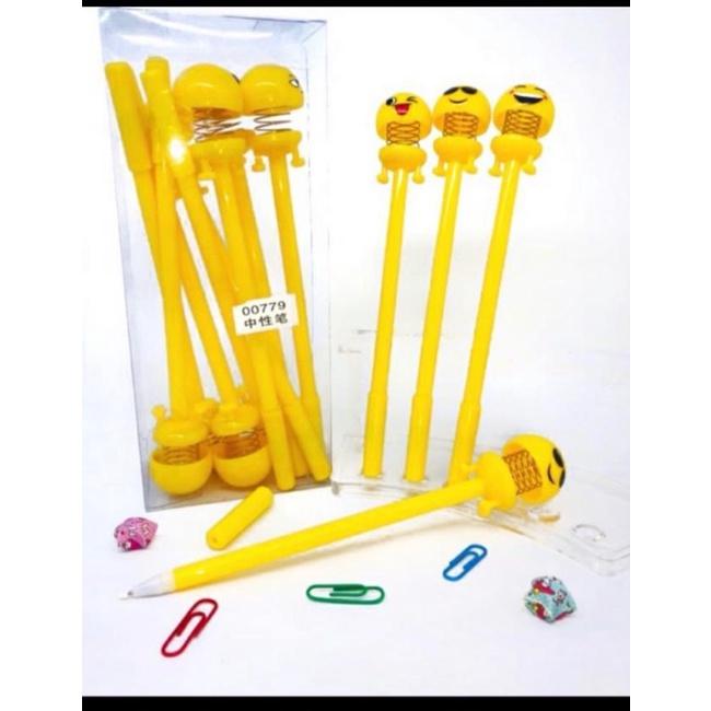 (COD) Spinning pen pulpen pena putar plastik balance anti stress