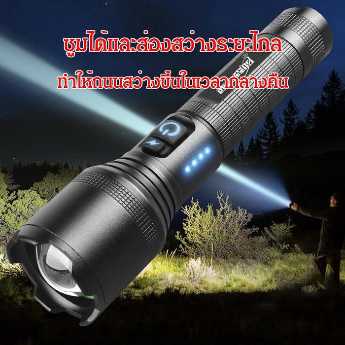 Flashlights zoom flashlight Super LED Flashlight Usb Rechargeable