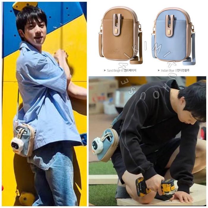 BTS JIN MINI BAG MARCO POLO PHONE CROSS BAG MARCOPOLO TAS KONSER DAILY KIM SEOKJIN FASHION OUTFIT ST