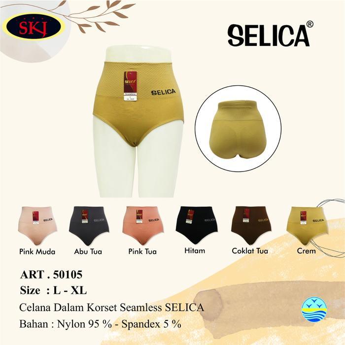 PREMIUM CD Wanita SELICA 50105 Bahan Nylon / Celana Dalam Seamless