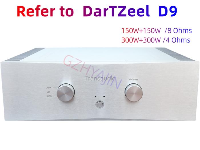 Latest Refer to DarTZeel Audio Amplifier Circuit Silver Combined Power Amplifier D9 150W x 2/8 Ohms 